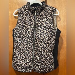 🐆NWT Jones New York Leopard Print Vest
